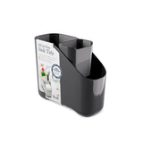 Zeal All In One Melamine Sink Tidy With Inner Bucket - Dark Grey