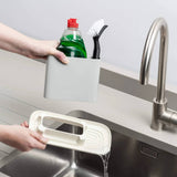 Zeal Premium Melamine Worktop Sink Tidy - French Grey