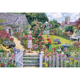Gibsons Puzzle 4 x 500 Piece - The Gardener's Round