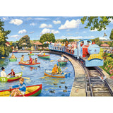 Gibsons Puzzle 4 x 500 Piece - Wish You Were Here