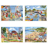 Gibsons Puzzle 4 x 500 Piece - Wish You Were Here