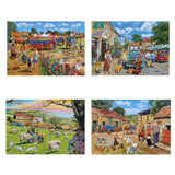Gibsons 4 x 500 Piece Jigsaw Puzzles - Call The Vet