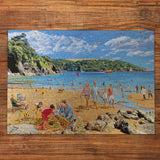 Gibsons Puzzle 4 x 500 Piece - Beside The Seaside