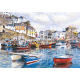 Gibsons Puzzle 4 x 500 Piece - Cornwall By The Sea