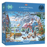 Gibsons 1000 Piece Jigsaw Puzzle - A Winter Stroll