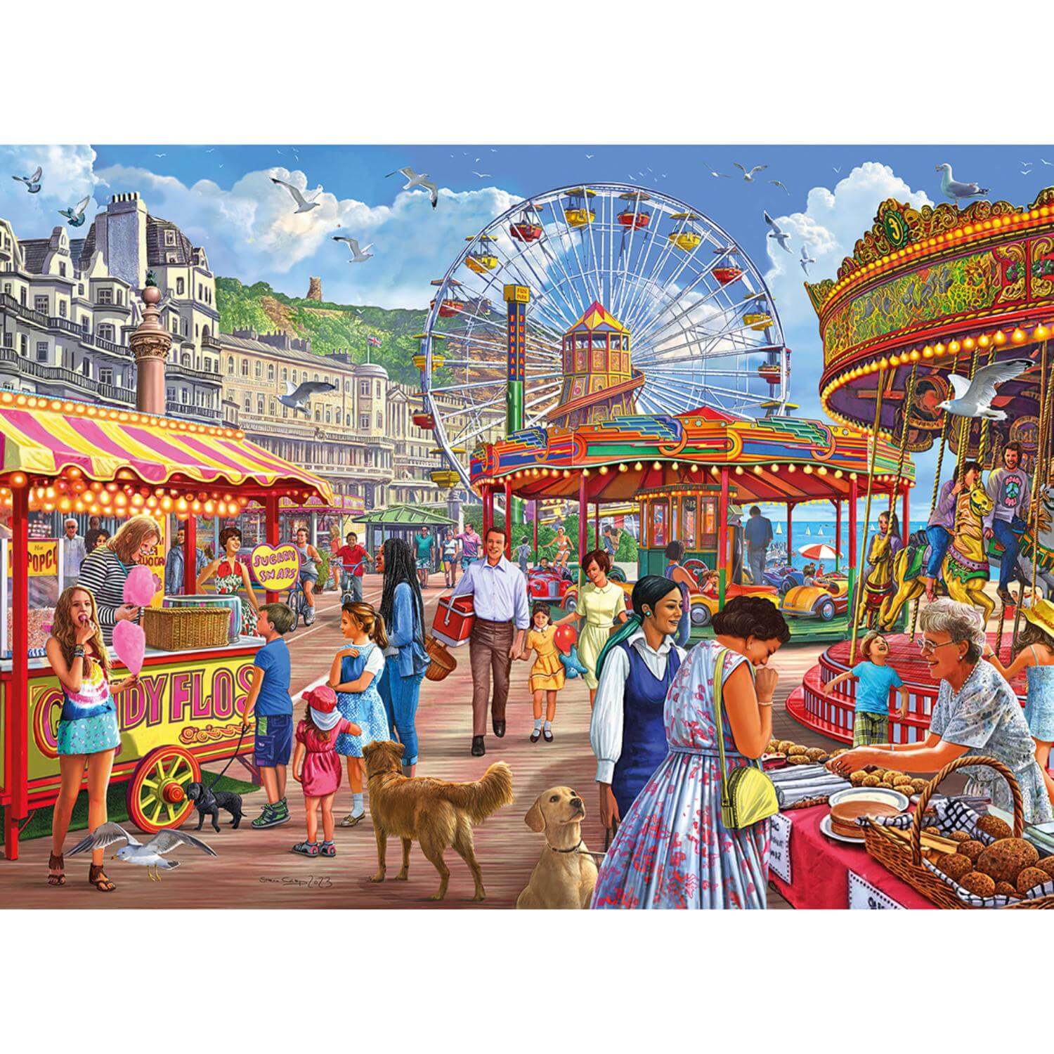 Buy Gibsons | 1000 Piece Jigsaw Puzzle - Hastings Promenade – Potters ...