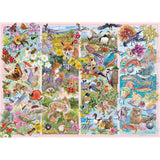 Gibsons 1000 Piece Jigsaw Puzzle - Curious Creatures