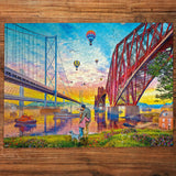 Gibsons 1000 Piece Jigsaw Puzzle - Three Bridges Crossing