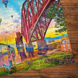 Gibsons 1000 Piece Jigsaw Puzzle - Three Bridges Crossing