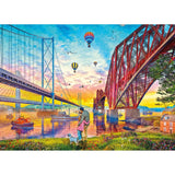 Gibsons 1000 Piece Jigsaw Puzzle - Three Bridges Crossing