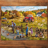 Gibsons 1000 Piece Jigsaw Puzzle - Happy Harvest