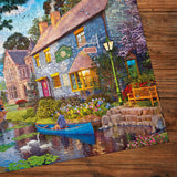 Gibsons 1000 Piece Jigsaw Puzzle - Tea On The River