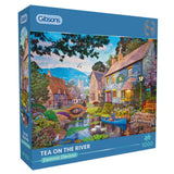 Gibsons 1000 Piece Jigsaw Puzzle - Tea On The River