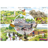 Gibsons 1000 Piece Jigsaw Puzzle - Dartmoor & Exmoor