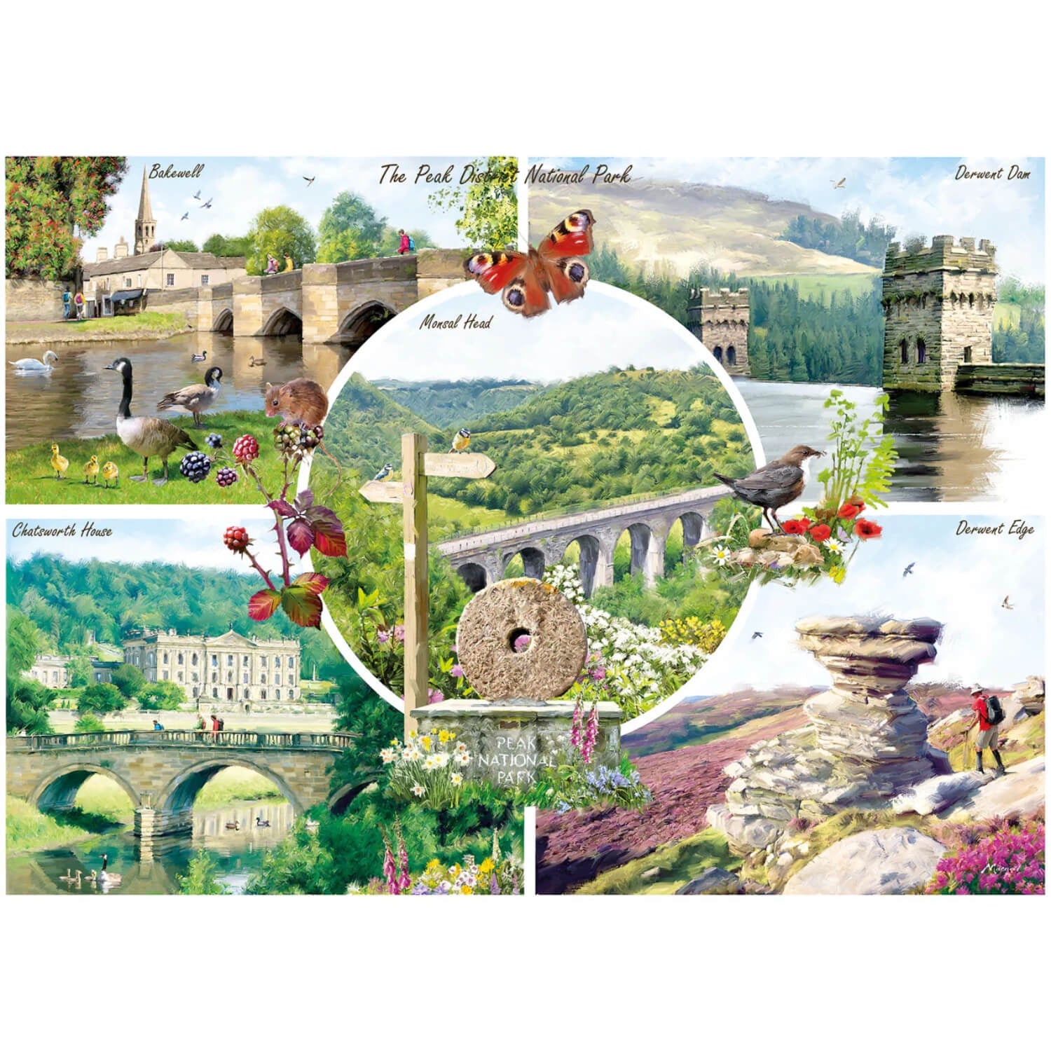 Buy Gibsons | 1000 Piece Jigsaw Puzzle - The Peak District – Potters ...