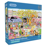Gibsons 1000 Piece Jigsaw Puzzle - Flea Market Moggies