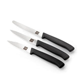 Taylor's Eye Witness Small 3-Piece Knife Set - Black