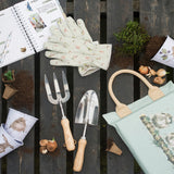 Wrendale Designs by Hannah Dale Set of 3 Herb Pots & Tray - Woodland