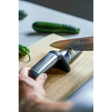 Global GS-550B Black & Silver 3 Wheel Knife Sharpener