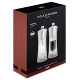 Cole & Mason Bromley 15cm Acrylic Salt & Pepper Mill Set