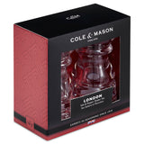 Cole & Mason London 13cm Acrylic Salt & Pepper Shaker Set