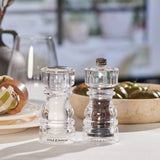 Cole & Mason London 13cm Acrylic Salt Shaker & Pepper Mill Set