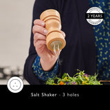 Cole & Mason London 13cm Beech Wood Salt Shaker & Pepper Mill Set - Natural