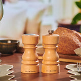 Cole & Mason London 13cm Beech Wood Salt Shaker & Pepper Mill Set - Natural