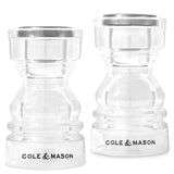 Cole & Mason London 8.6cm Acrylic Salt & Pepper Shaker Set