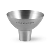Cole & Mason Dover Stainless Steel Salt & Peppercorn Refill Funnel