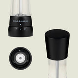 Cole & Mason Derwent Acrylic Salt & Pepper Mill Set - Matt Black