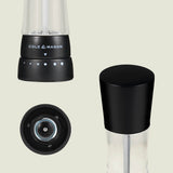 Cole & Mason Derwent Acrylic Salt & Pepper Mill Set - Matt Black
