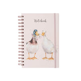 Wrendale Designs by Hannah Dale A5 Notebook - Not A Daisy Goes By - Ducks