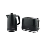 Hamilton Beach Miami 1.7L Kettle & 2 Slice Toaster - Charcoal