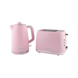Hamilton Beach Miami 1.7L Kettle & 2 Slice Toaster - Flamingo Pink