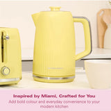 Hamilton Beach Miami 1.7L Kettle - Banana Split