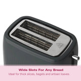 Hamilton Beach Miami 2 Slice Toaster - Charcoal