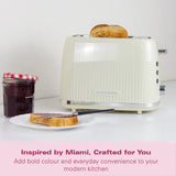 Hamilton Beach Miami 2 Slice Toaster - Sand