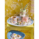 Emma Bridgewater Half Pint Mug - Blue Rabbits & Kits