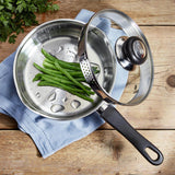 Judge Vista 16cm Stainless Steel Draining Saucepan