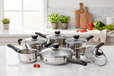 Judge Vista 6-Piece Stainless Steel Cookware Set
