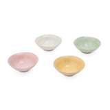 Jamie Oliver Big Love Stoneware Set of 4 Little Bowls - Mixed Colours