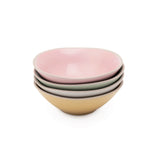 Jamie Oliver Big Love Stoneware Set of 4 Little Bowls - Mixed Colours