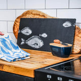 Selbrae House Slate Table Runner - Fish Repeat