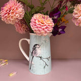 Alex Clark New Bone China 500ml Serving Jug - Long Tailed Tit