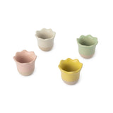Jamie Oliver Big Love Stoneware Pack of 4 Excellent Egg Cups - Mixed Colours