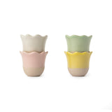 Jamie Oliver Big Love Stoneware Pack of 4 Excellent Egg Cups - Mixed Colours