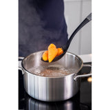 KitchenAid Soft Grip Slotted Spoon - Charcoal Grey