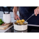 KitchenAid Soft Grip Wire Skimmer Strainer - Charcoal Grey