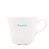 Keith Brymer Jones Word Range Bucket Mug - Cornwall